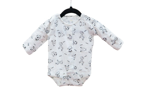 NICU Friendly Baby Romper | Short & Long Sleeve