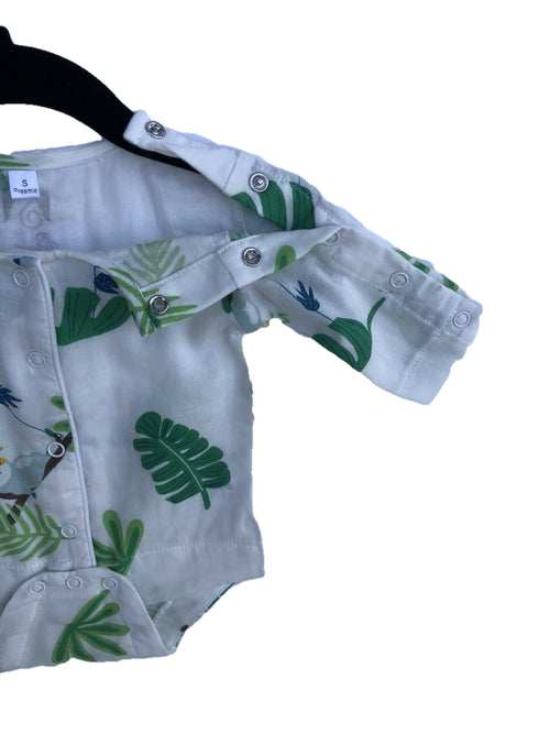 NICU Friendly Baby Romper | Short & Long Sleeve